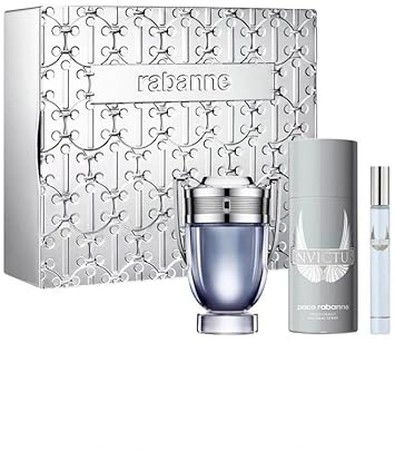 Paco Rabanne INVICTUS SET 100ML EAU DE TOILETTE SPRAY+150ML DEODORANT SPRAY+10ML MINI - 1 SET
