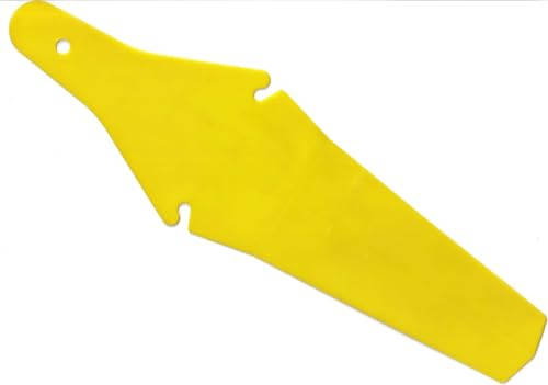Garde Boue vélo Jaune Plastique Pliant Selle Universel Protection VTT Route