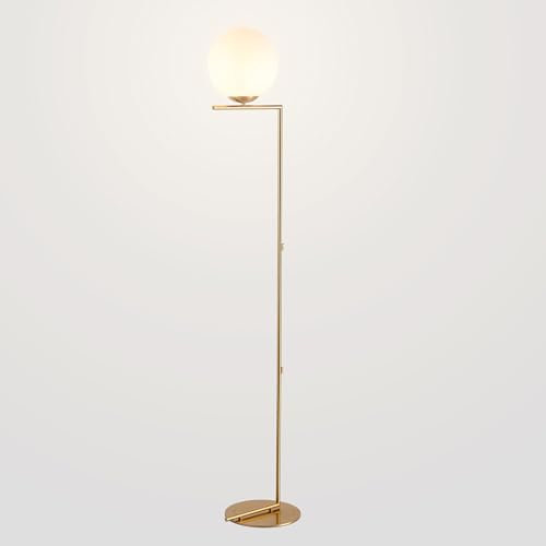 B·LED BARCELONA LED Lampada da terra a sfera di cristallo Anni - E27 - Ø 22cm