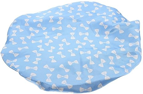 Bonnet de Bain Réglable pour Garçon Fille de Réutilisable Satin à Double Couche Boucle Ajustable