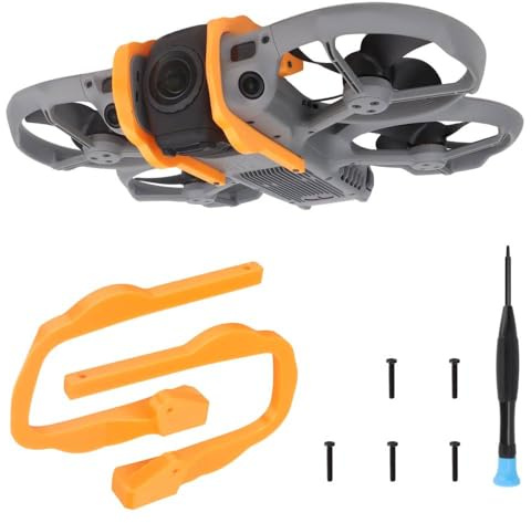 Gimbal stötfångarskydd för DJI AVATA 360, Gimbalkamera skyddande fodral stötfångare kameralinsskydd anti-kollision stötfångare skyddande skyddsstång för DJI Avata 360 drönare tillbehör (orange)