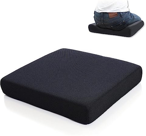 Cojín Antiescaras de Espuma Viscoelástica de Memoria para Silla de Ruedas (42x42x8cm) - Cojín Ergonómico para Silla de Oficina - Cojín Viscoelástico para Asiento de Coche