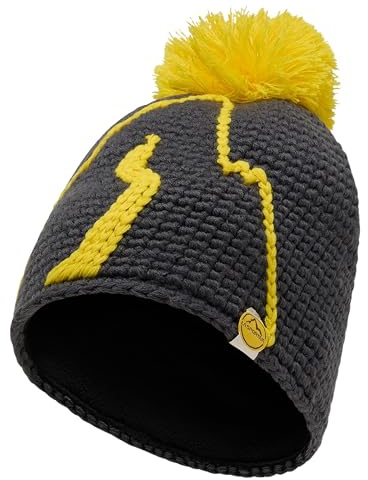 LA SPORTIVA Unisex Dorado Cappellino, Carbon-Yellow, L|XL