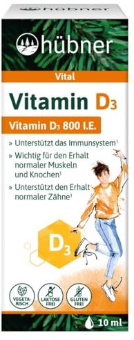 Hübner Vitamine D3, 10 ml (1)