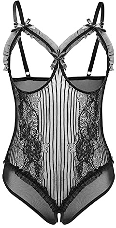 CXKOLD Tutina Sexydonna con Buco Lingerie Curvy Mutandine Sexydonna Hot Aperte Sottoveste Donna Lingerie Hot per Donna Pantaloni in Pelle Donna Donna Lingerie Abito Sexy Donna Abito Camicia Donna