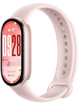 Xiaomi Smart Band 10, Montre Connectée, Boîtier alu, Suivi d'Activité, Écran AMOLED 1.72'', Autonomie 21 Jours, Charge Rapide, Suivi santé & sommeil,150+ sports, iOS & Android, 5 ATM, Boussole