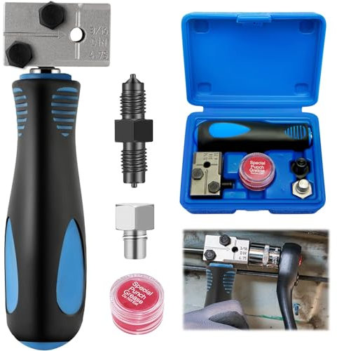 MeYuxg Tubo freno da 3/16 pollici, kit di riparazione per tubi del freno, 4,75 mm, per condizionatori d'aria, cavi del veicolo