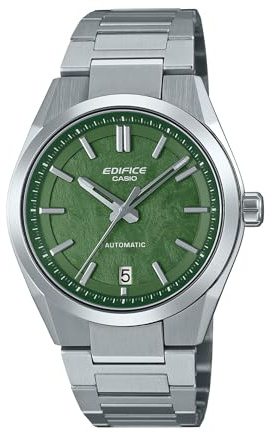Casio Edifice Herren-Armbanduhr Automatik Stahl/Grün EFK-100D-3AER