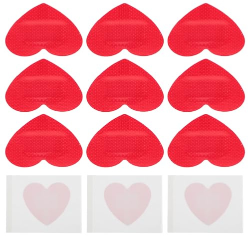 SOLUSTRE Vendajes para Heridas en Forma de Corazón 25 Parches Portátiles Hemostáticos Adhesivos Flexibles para Uso Diario y Primeros Auxilios