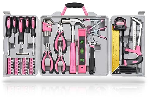 Apollo 71pc Home & Office DIY Tool Kit Set. Complete Household Tool Box with Essential Hand Tools Included for Basic General Repairs & Maintenance