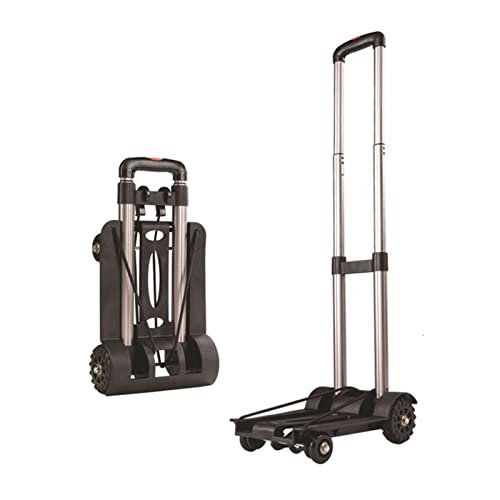carrello della spesa carrello della spesa pieghevo Carrello spesa pieghevole, carrello portabagagli pieghevole carrello portabagagli a 4 ruote compatto e leggero carrello portapacchi carrello portabag