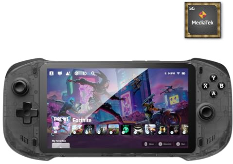 OnePro Cloud Handheld Portable Remote Play Gaming Console, For Xbox Cloud Gaming, NVIDIA GeForce NOW, Playstation, PC, Long-Battery Life, 7 1080P Touchscreen, Lightweight Retro Game Handheld - 64G