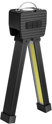 flinronic Lampe de Gym pour Posing, Lampe de Posing LED Pliable, Lampes de Travail Magnétique, avec Variateur d'intensité à 7 Vitesses, Selfie avec Pliage à 180 Degrés, pour Fitness, Camping, Maison