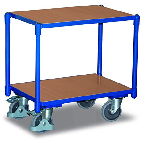 Euro-system-roller 2 étages pLATE-plancher 604 x 410 mm, capacité : 250 kg