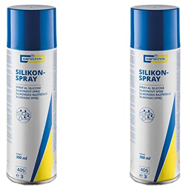 Cartechnic 2 X spray siliconico lubrificante per la cura del corpo, 300 ml