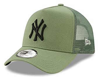 New Era York Yankees MLB Cap Trucker Kappe verstellbar Basecap Snapback Baseball MLB Fancap grün - One-Size