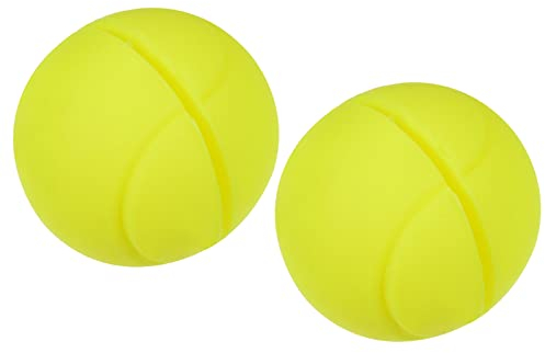 PATIKIL 2Pack Tennis Vibrationsdämpfer Silikon Schläger Stoßdämpfer Schlägersaite Dämpfung Gelb