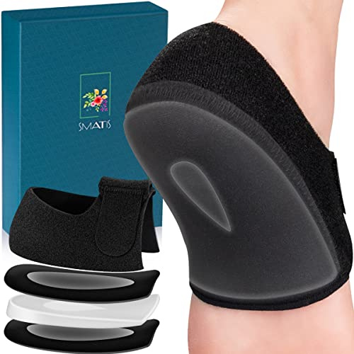 SMATIS Heel Protectors for Plantar Fasciitis, 2PCS Updated Heel Cups for Heel Pain, Heel Cushion for Achilles Tendonitis Bone Spur Aching Feet Relieve Heel Pain(Size: Women 6-11 + Men 6-10)