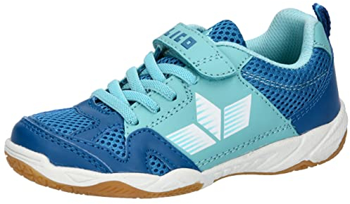 Lico Unisex Kinder Sport Vs Sneaker, Petrol Türkis, 34 EU