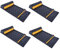 ZincOrange - Alfombrilla de guía de estacionamiento (11 x 21 cm, 28 x 53 cm, antideslizante autoadhesivo, duradero, accesorios de ayuda de estacionamiento para vehículos de garaje