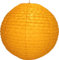 GURU SHOP Runder Lokta Papierlampenschirm, Hängelampe Coronada - Ø 50 cm Gelb, Lokta-Papier, Asiatische Lampenschirme aus Papier & Stoff