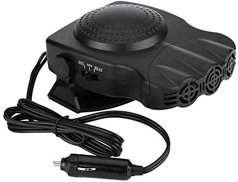 12 V 150 W 2 in 1 Riscaldatore per auto Raffreddatore Ventilatore Sbrinatore Ventilatore di aria calda Riscaldatore per veicoli per auto Riscaldamento Ventilatore freddo Ventilatore per vetri elettric