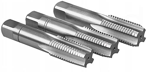 ARTPOL Lot de 3 forets filetés filetés à la main Plusieurs tailles M30 x 1,00 HSS x 3