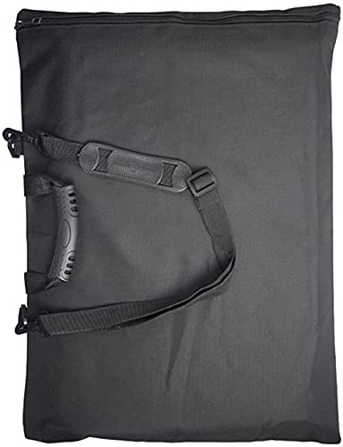Black A3 Art Portfolio Case Folder Waterproof Drawing Board Carrying Bag Portable Artwork Storage Artist Portfolio Large Portfolio Folder Student Drawing Painting Organizer Canvas Artists Tote Bag
