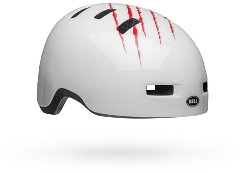 Bell Lil Ripper Youth Bike Helmet - Grizzly White - Size UC (48–55 cm)