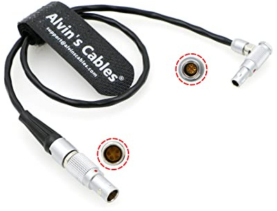 Alvin's Cables SmallHD Control-Cable for SMALLHD Focus PRO Monitor to RED DSMC2 Epic Scarlet Camera 5 Pin to 4 Pin Ctrl Cable 45cm| 18inches