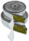 Kamindichtung Selbstklebend, 2 Meter Feuerfestes Dichtungsband, Ofendichtband Kamin Dichtband Selbstklebend Dichtung Ofendichtschnur für Ofenfenster Kamin und Ofenrohr(2mm x 15mm & 3mm x 10mm)
