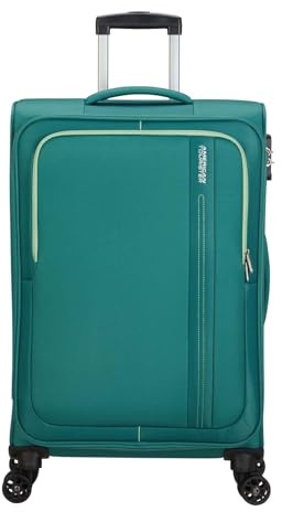 American Tourister Sea Seeker - Spinner M, Koffer, 68 cm, 61 L, Grün (Bayou Green)