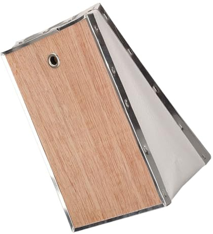 UKCOCO Ahumador y Fusión de Colmenas de Abejas de Acero Inoxidable Práctico Caja para Ahumar y Diseño Resistente para Apicultura para Inspección