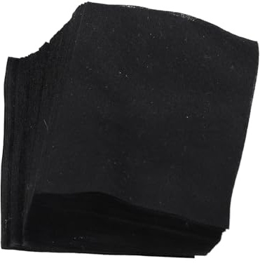LMHHMIN 1200 Piezas Almohadillas de Algodón para la Cara Herramienta Cosmética de Maquillaje Facial Desechable para Viajes en Casa Negro 5x6cm