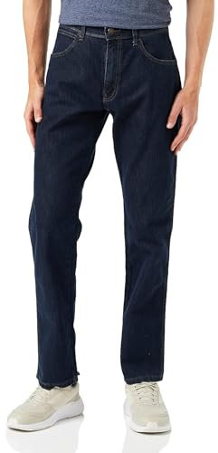Wrangler Herren Durables Regular Fit Jeans, Darkstone Blue, 40W / 30L
