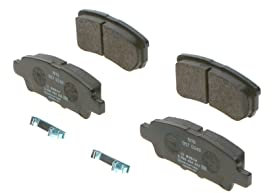 Bosch BP1421 - Pastiglie Freni Auto, Asse Posteriore - Qualità Bosch - Riduzione del Rumore e della Polvere - Certificazione ECE-R90 - Senza Rame - 1 Confezione da 4 Pastiglie