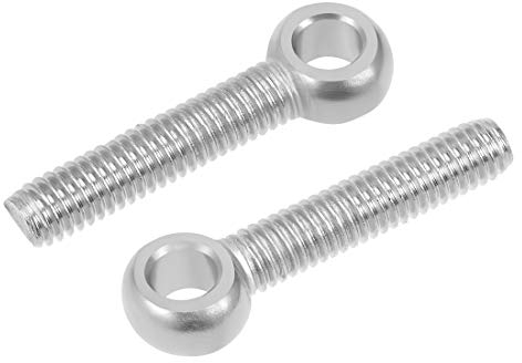 sourcing map 2 Stücke M6 x 30mm 304 Edelstahl Maschinen Passschraube Metrisch Gewinde DE de