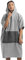 HOMELEVEL Badeponcho Damen und Herren - Surf Poncho aus 100% Baumwolle - Tuch für Erwachsene - Unisex Bademantel - Badetuch mit Kapuze