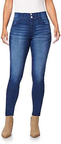 Angels Forever Young Women's Curvy Skinny Jeans, Orchard, 10