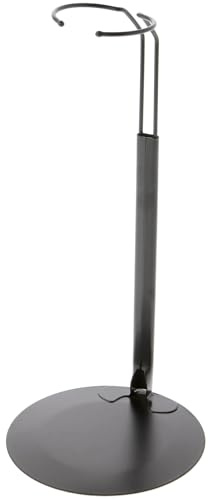 Plymor DSP-10B Black Adjustable Doll Stand