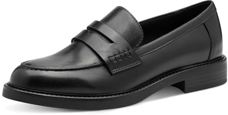 MARCO TOZZI Femme Slipper 2-24325-45 Mocassin, Noir, 38 EU
