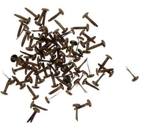 DIYEAH 200stücke Mini-brads Eisen Nägel DIY Craft Brads Dekorative Nägel Junge Mädchen Bastel Zubehör Für Sammelalben Grußkarten Fotoalben Papierprodukte