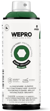 MTN WEPRO Solvent Brillante RAL 6002 Verde Envidia, Spray 400ml