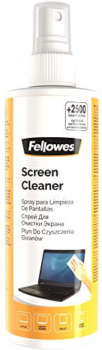 Fellowes 250 ml skärmrengöringsspray - alkoholfri skärmrengöringsvätska för bildskärm//iPad/mobiltelefon/surfplatta/bärbar dator