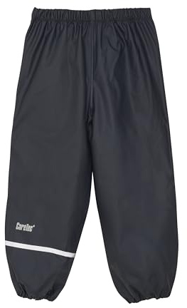 CareTec Rain Pants - PU w/o fleece, Pantaloni Impermeabili Unisex - Bambini e ragazzi, Dark Navy (778), 104