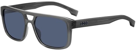 HUGO BOSS Herren Boss 1648/S Sonnenbrille, grau, 56