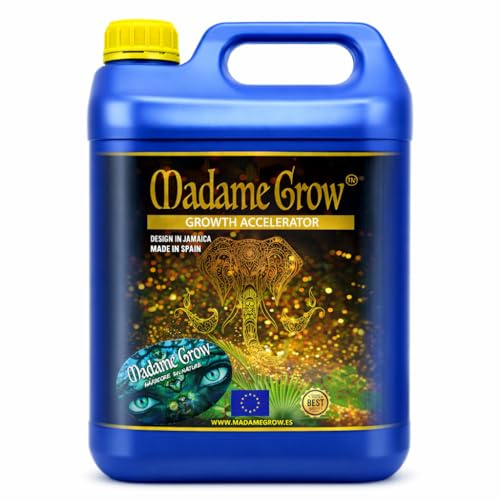 Fertilizante orgánico – Enraizante para plantas – BIO GROWTH ACCELERATOR – Abonos para Plantas – Fertilizante Crecimiento – Estimulador de Raíces – Enraizante Natural – Abono Floración (5 L)