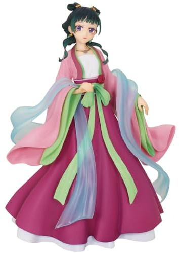 Xinchangda Figurine Anime Maomao Caractère Fille Mignonne en Robe Rose en Pose Statue 18CM PVC Modèle Figurine Action Maomao Décoration de Collection Ornement Anime