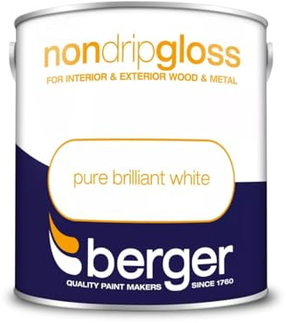 Berger Non-Drip Gloss Pure Brilliant White 2.5L