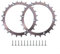 Stainless Steel Lawn Mower Spikes for Bosch IndFOR For Ego Series Enhance Your Robotic Mower's Performance